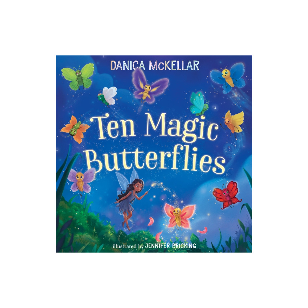 Produktbild för Ten Magic Butterflies (bok, board book, eng)