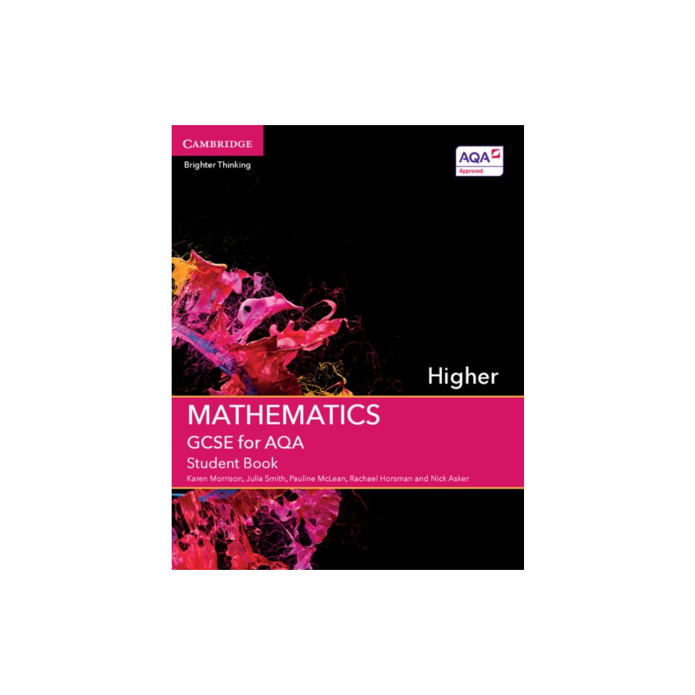 Produktbild för GCSE Mathematics for AQA Higher Student Book (häftad, eng)