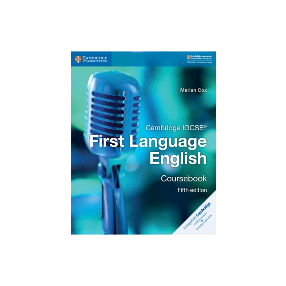 Produktbild för Cambridge IGCSE® First Language English Coursebook (häftad, eng)