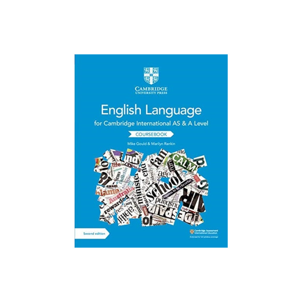 Produktbild för Cambridge International AS and A Level English Language Coursebook (häftad, eng)