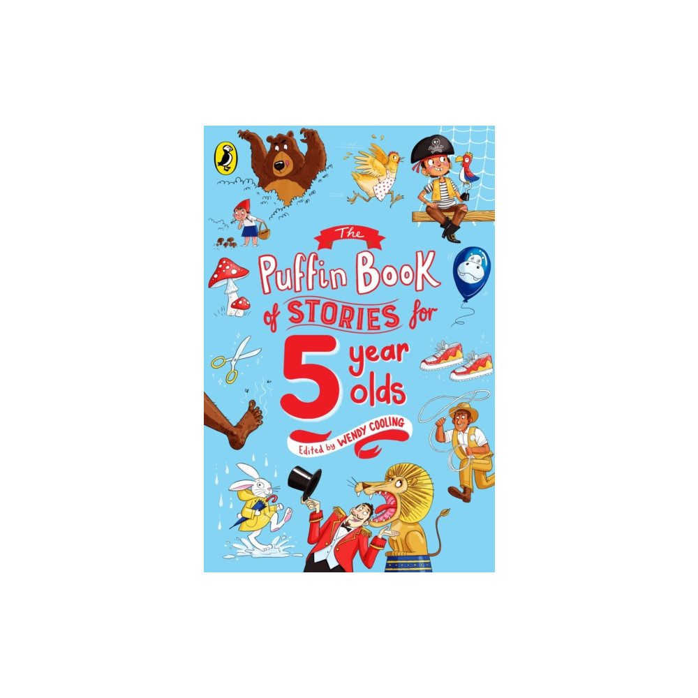 Produktbild för The Puffin Book of Stories for Five-year-olds (häftad, eng)