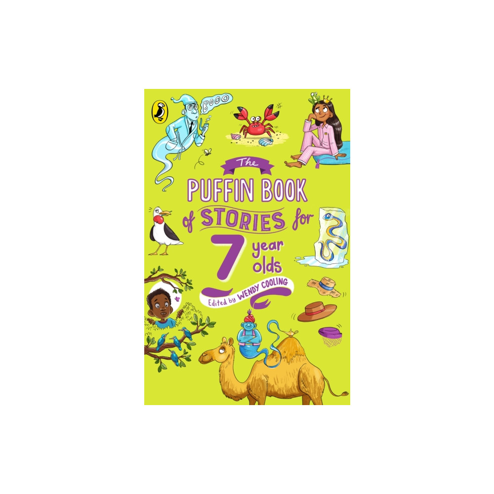 Produktbild för The Puffin Book of Stories for Seven-year-olds (häftad, eng)