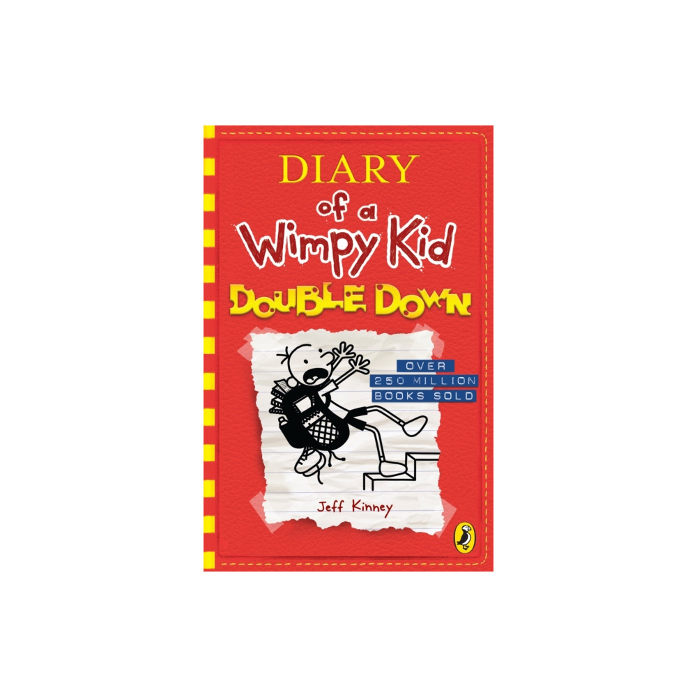 Produktbild för Diary of a Wimpy Kid: Double Down (Book 11) (häftad, eng)