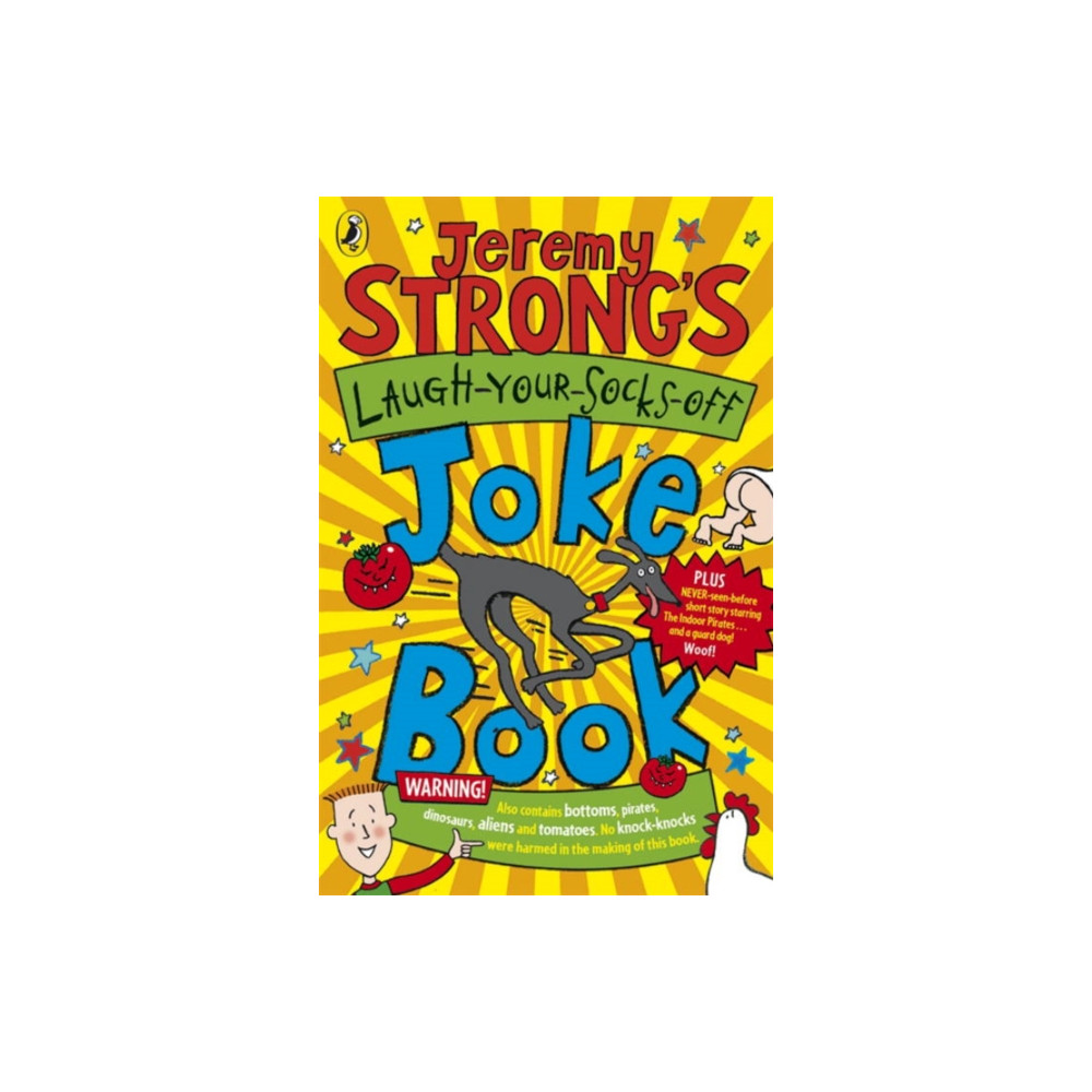 Produktbild för Jeremy Strong's Laugh-Your-Socks-Off Joke Book (häftad, eng)