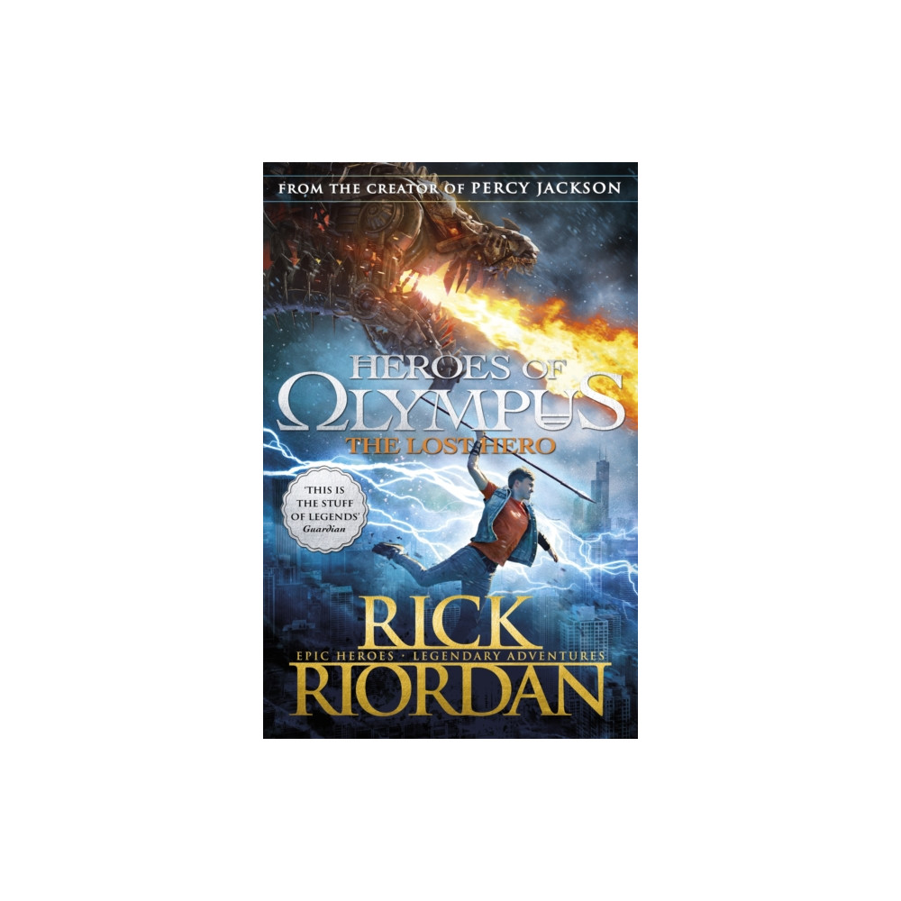 Produktbild för The Lost Hero (Heroes of Olympus Book 1) (häftad, eng)
