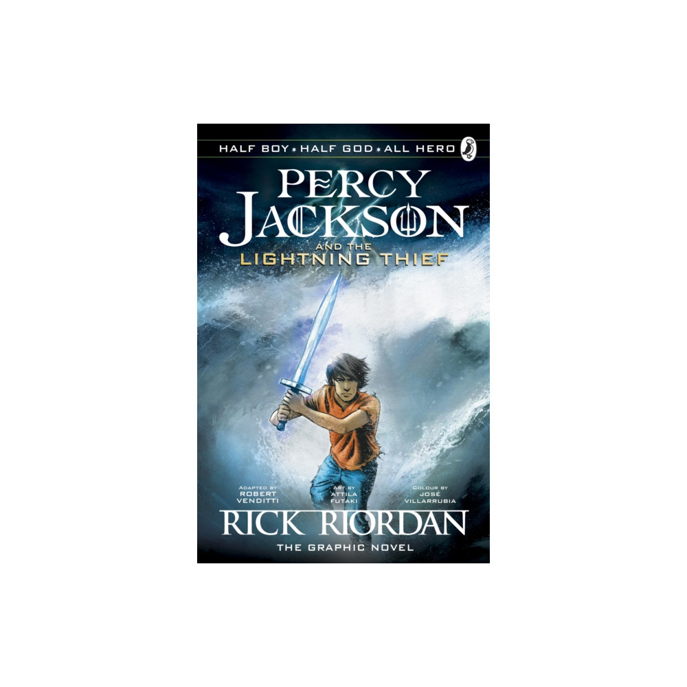 Produktbild för Percy Jackson and the Lightning Thief - The Graphic Novel (Book 1 of Percy Jackson) (häftad, eng)