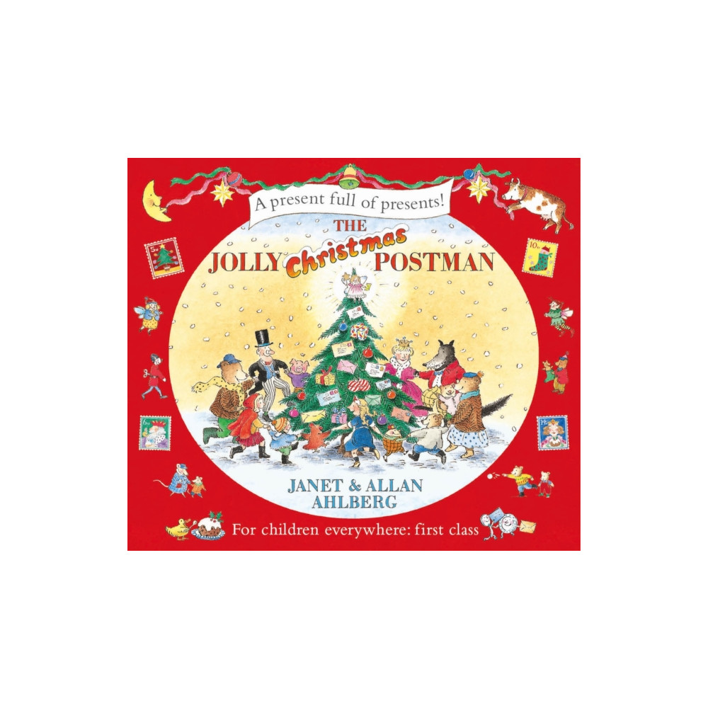 Produktbild för The Jolly Christmas Postman (inbunden, eng)