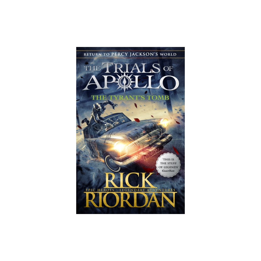 Produktbild för The Tyrant's Tomb (The Trials of Apollo Book 4) (häftad, eng)