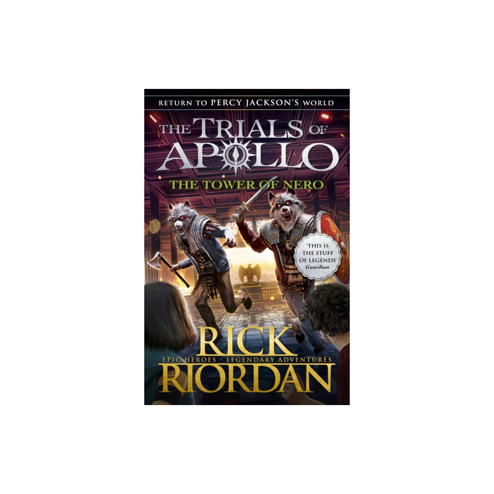 Produktbild för The Tower of Nero (The Trials of Apollo Book 5) (häftad, eng)