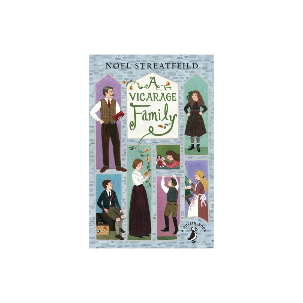 Produktbild för A Vicarage Family (häftad, eng)