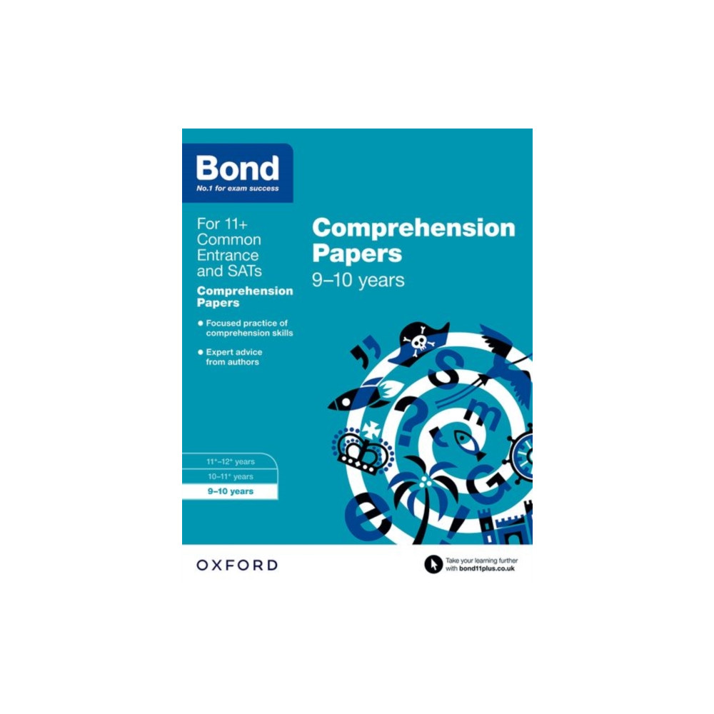 Produktbild för Bond 11+ English Comprehension Papers: Ready for the 2025 exam (for GL Assessment & other 11 plus exams) (häftad, eng)