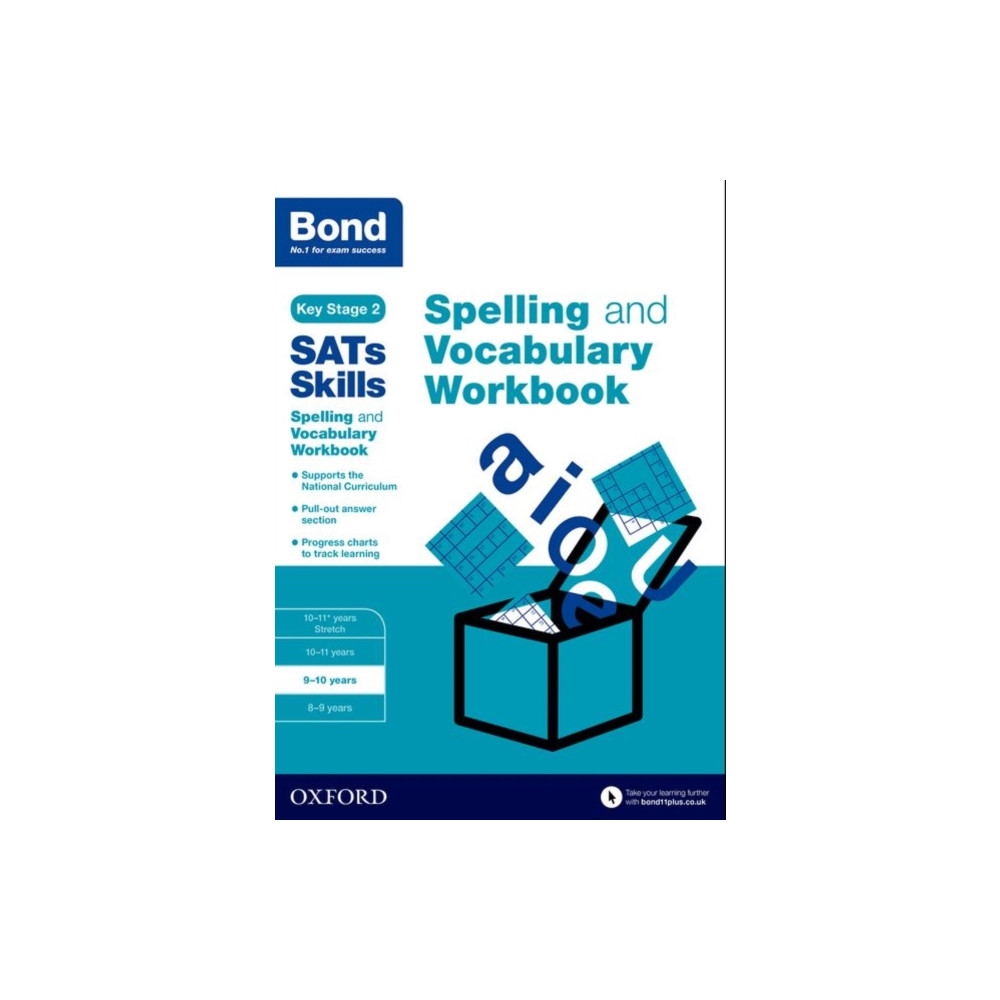 Produktbild för Bond SATs Skills Spelling and Vocabulary Workbook (häftad, eng)