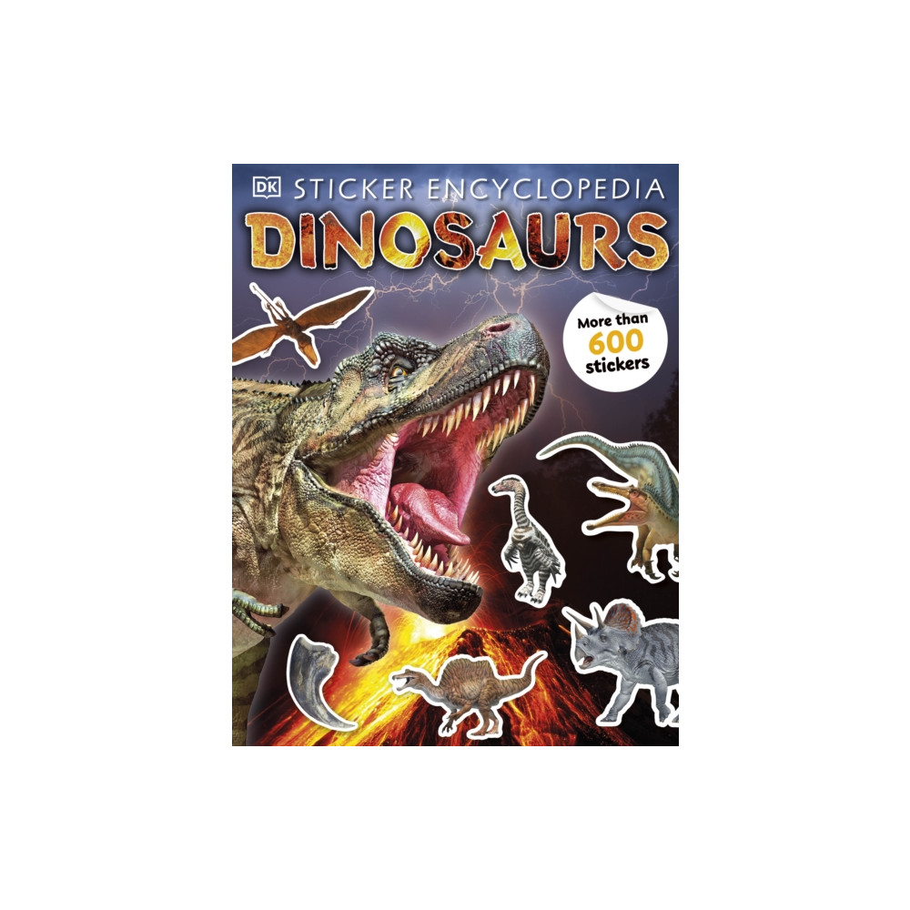 Produktbild för Sticker Encyclopedia Dinosaurs (häftad, eng)