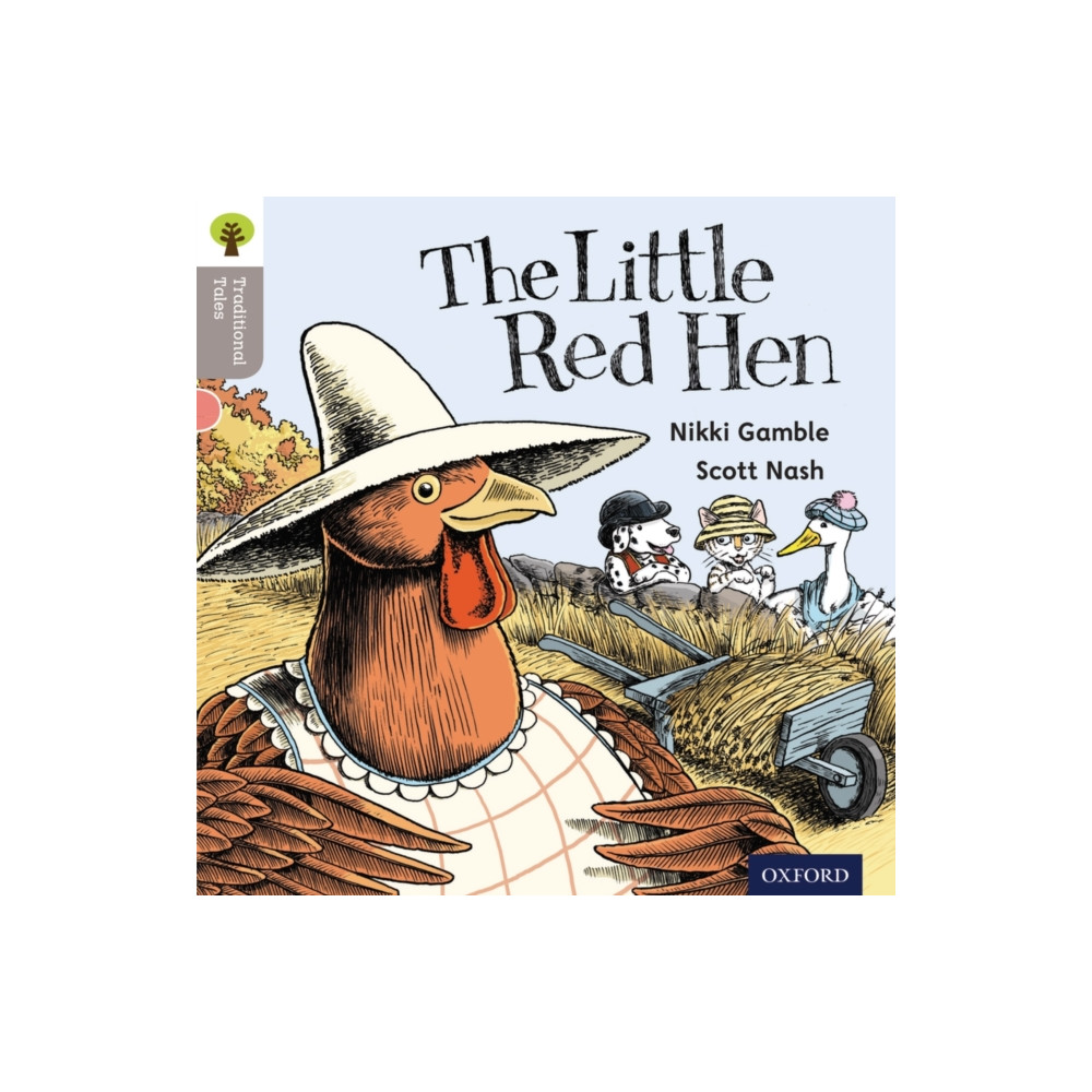 Produktbild för Oxford Reading Tree Traditional Tales: Level 1: Little Red Hen (häftad, eng)
