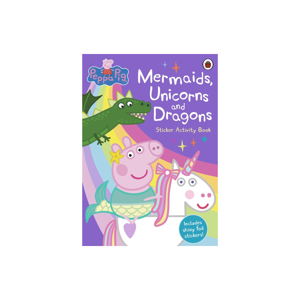 Produktbild för Peppa Pig: Mermaids, Unicorns and Dragons Sticker Activity Book (häftad, eng)