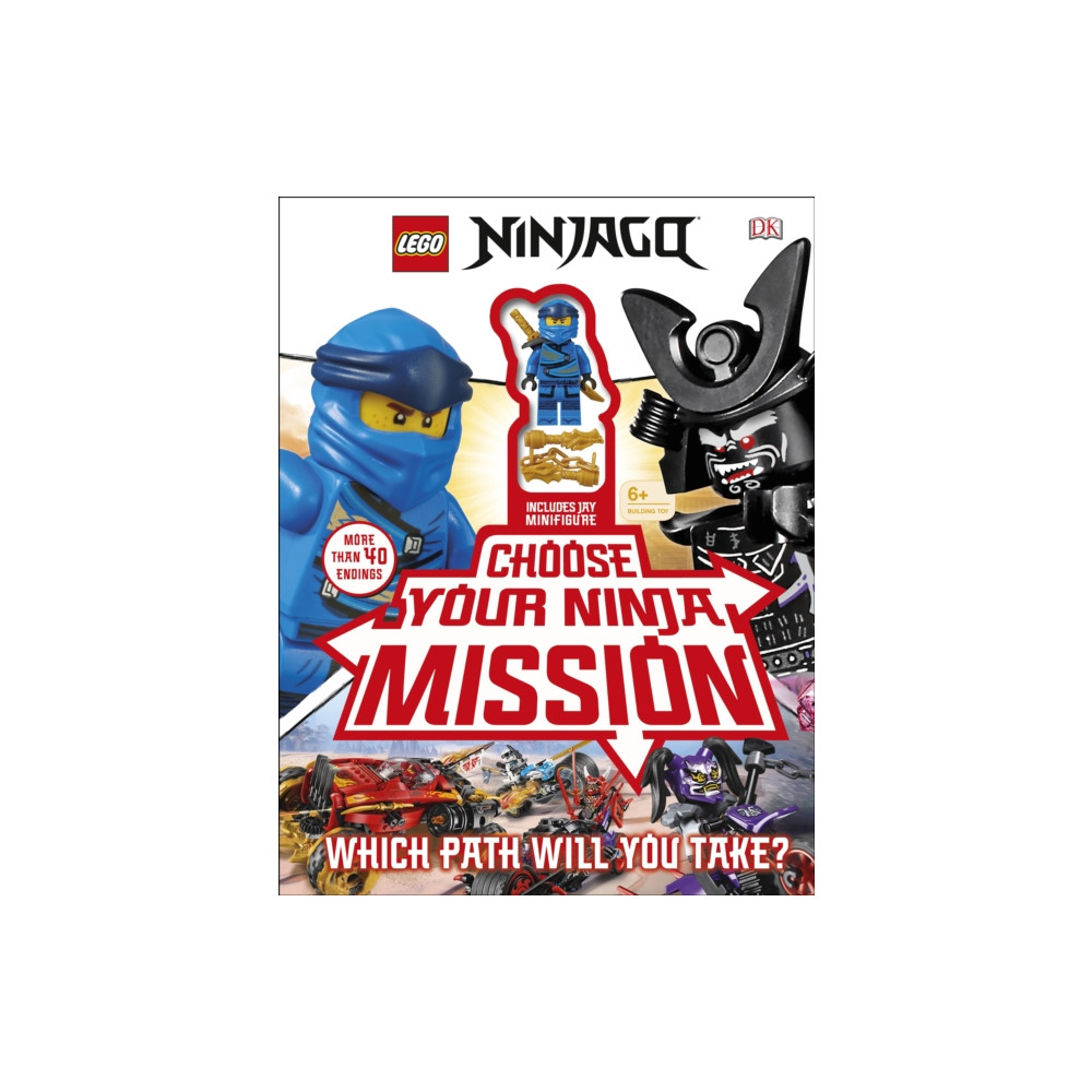 Produktbild för LEGO NINJAGO Choose Your Ninja Mission (inbunden, eng)