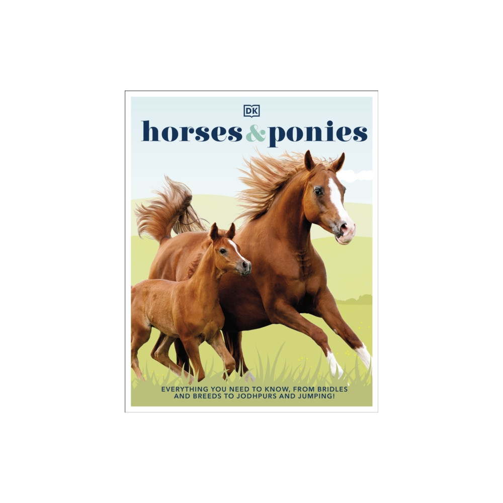 Produktbild för Horses & Ponies (inbunden, eng)