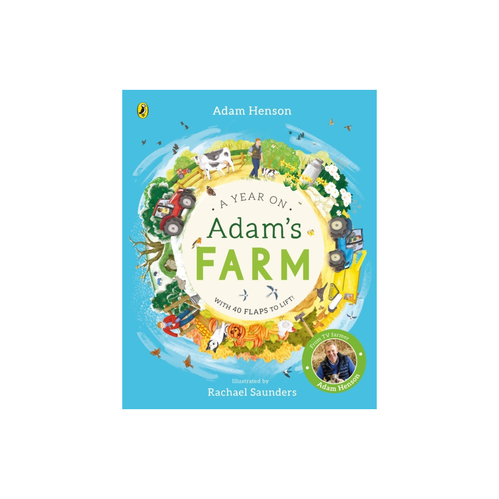 Produktbild för A Year on Adam's Farm (bok, board book, eng)