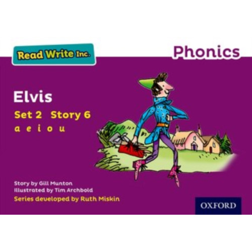 Oxford University Press Read Write Inc. Phonics: Elvis (Purple Set 2 Storybook 6) (häftad, eng)