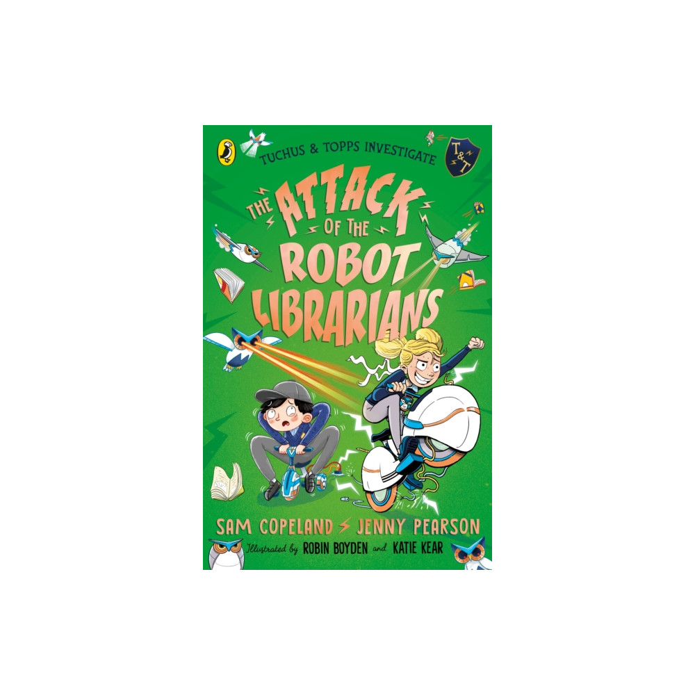 Produktbild för The Attack of the Robot Librarians (häftad, eng)