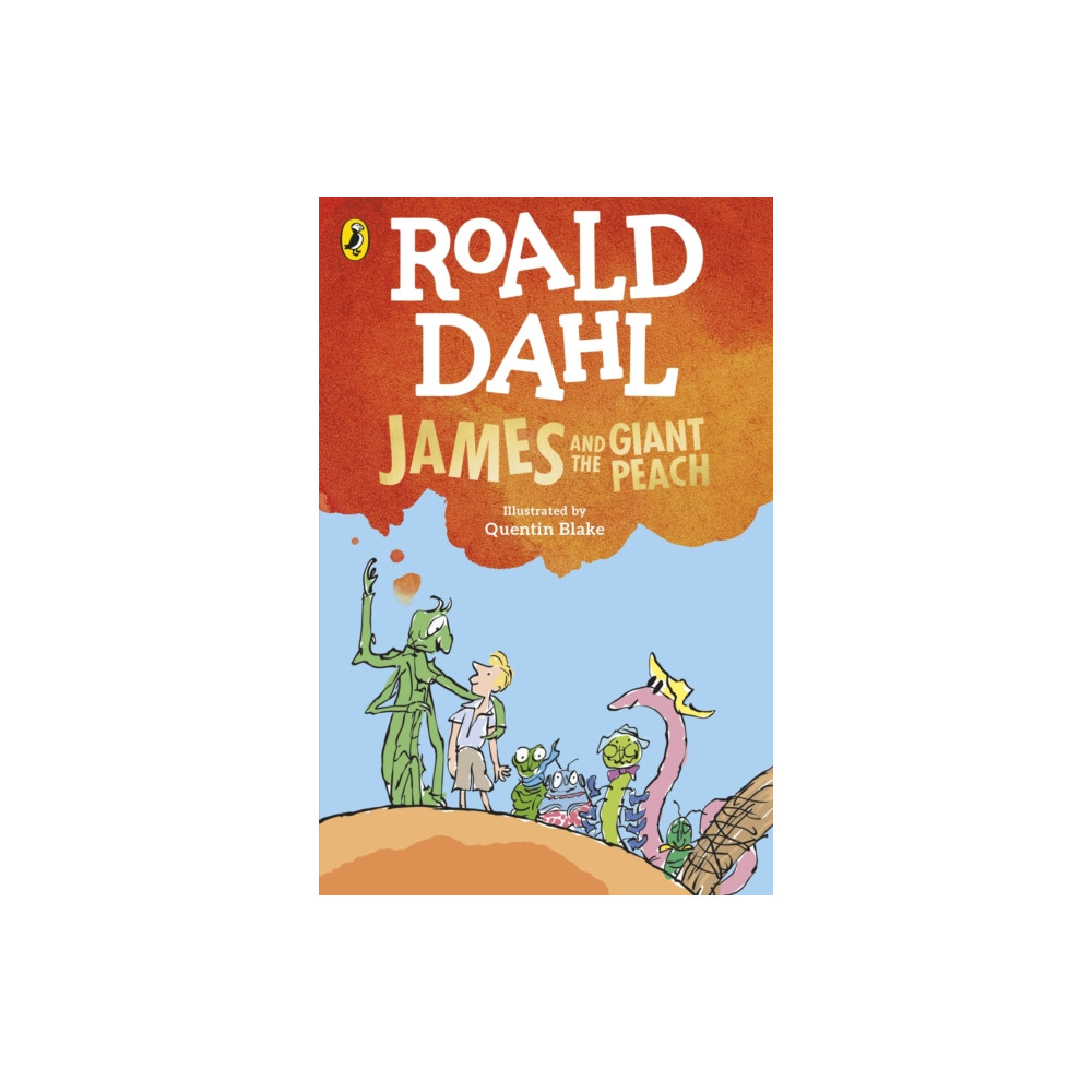 Produktbild för James and the Giant Peach (häftad, eng)