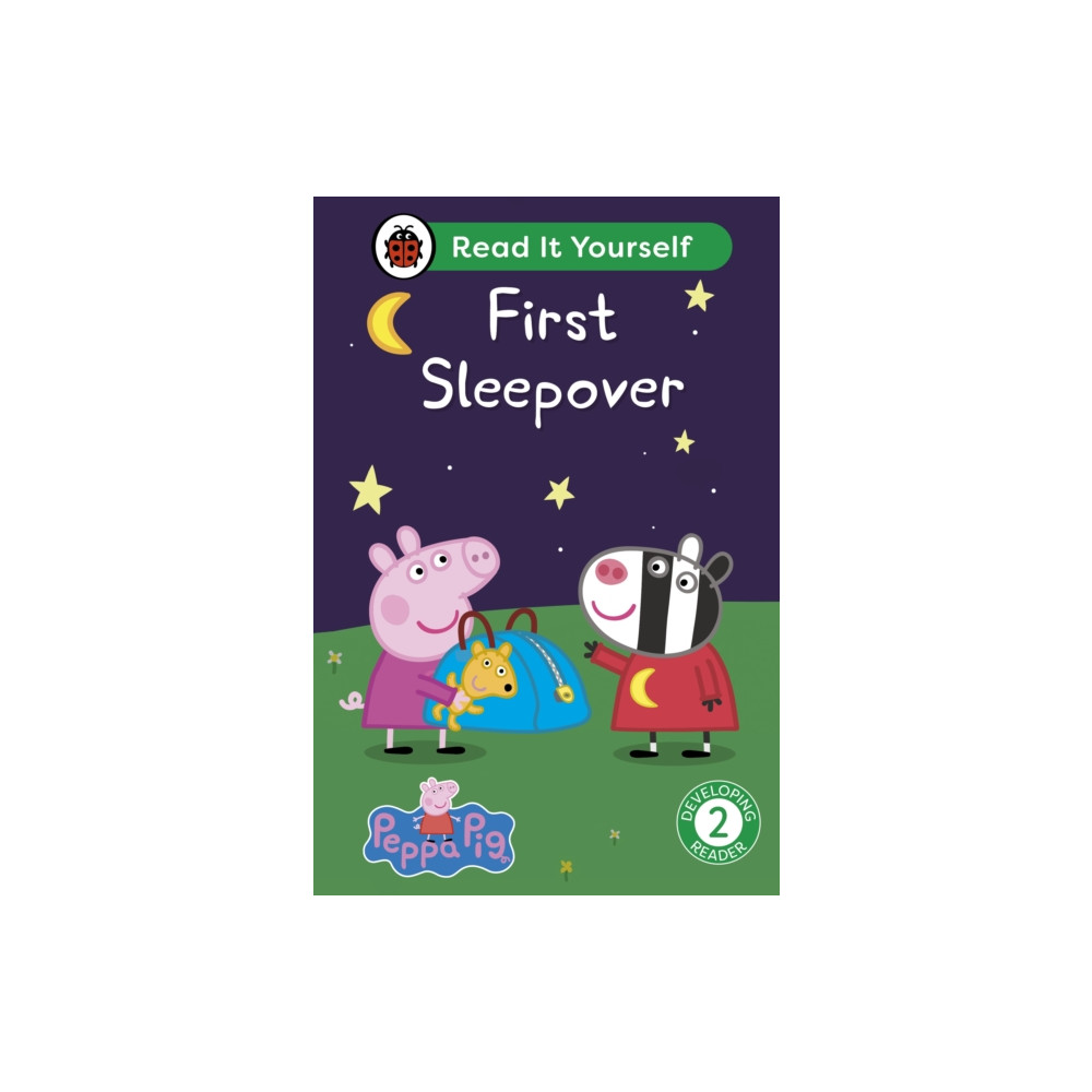 Produktbild för Peppa Pig: First Sleepover: Read It Yourself - Level 2 Developing Reader (inbunden, eng)