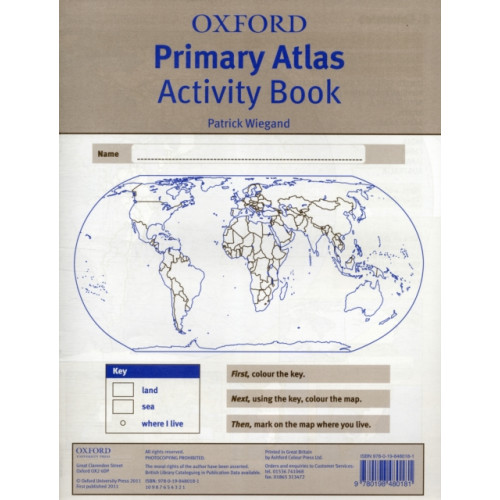 Oxford University Press Oxford Primary Atlas Activity Book (häftad, eng)