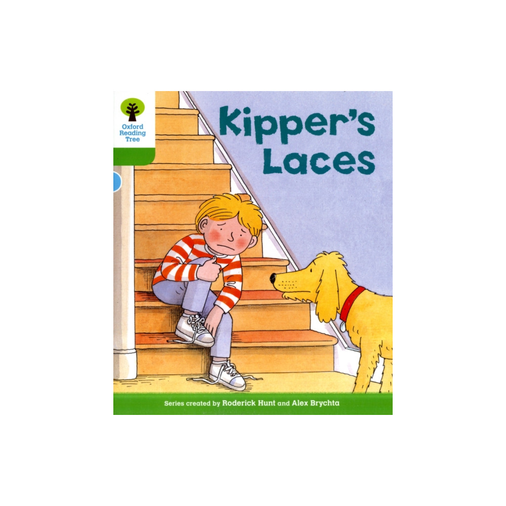 Produktbild för Oxford Reading Tree: Level 2: More Stories B: Kipper's Laces (häftad, eng)