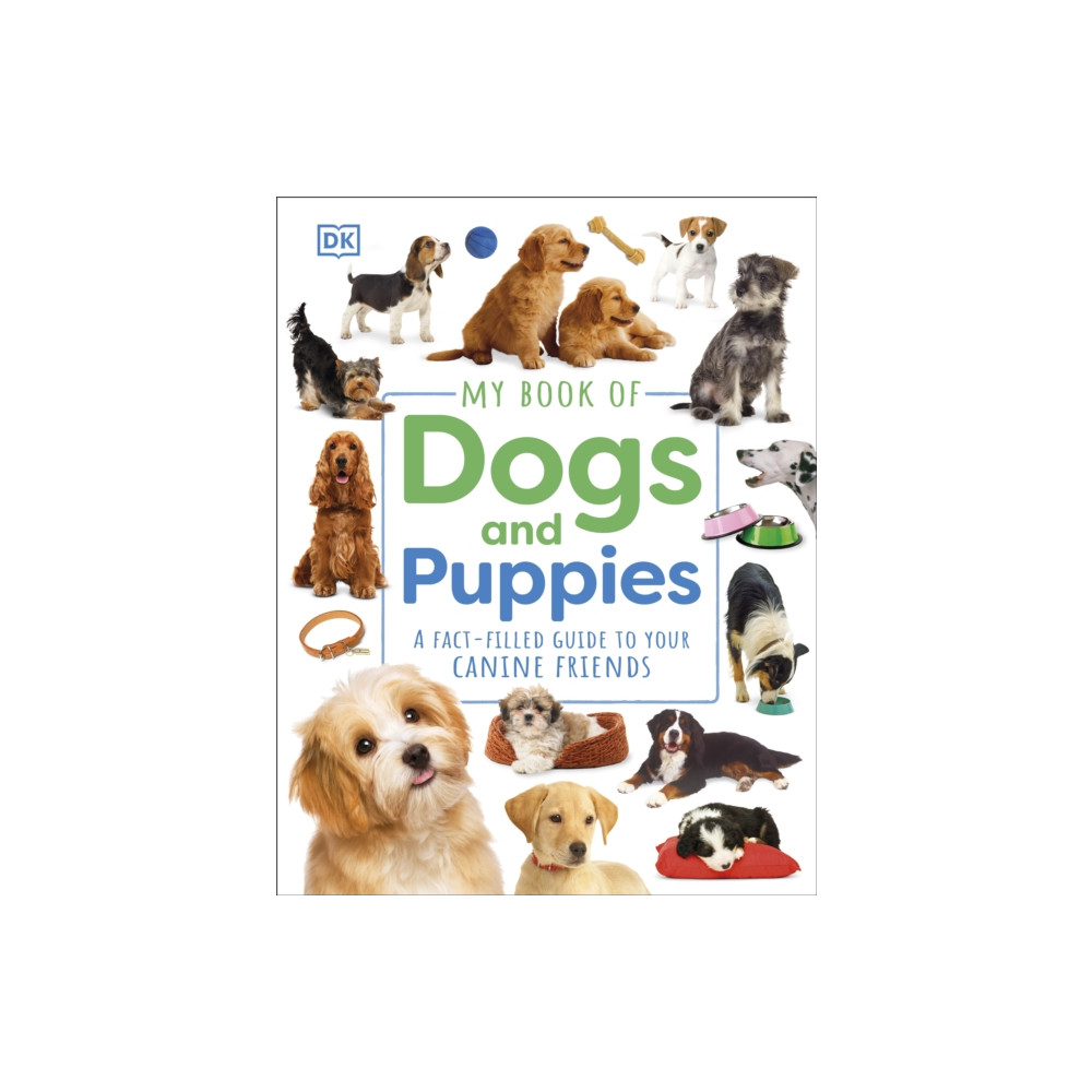 Produktbild för My Book of Dogs and Puppies (inbunden, eng)