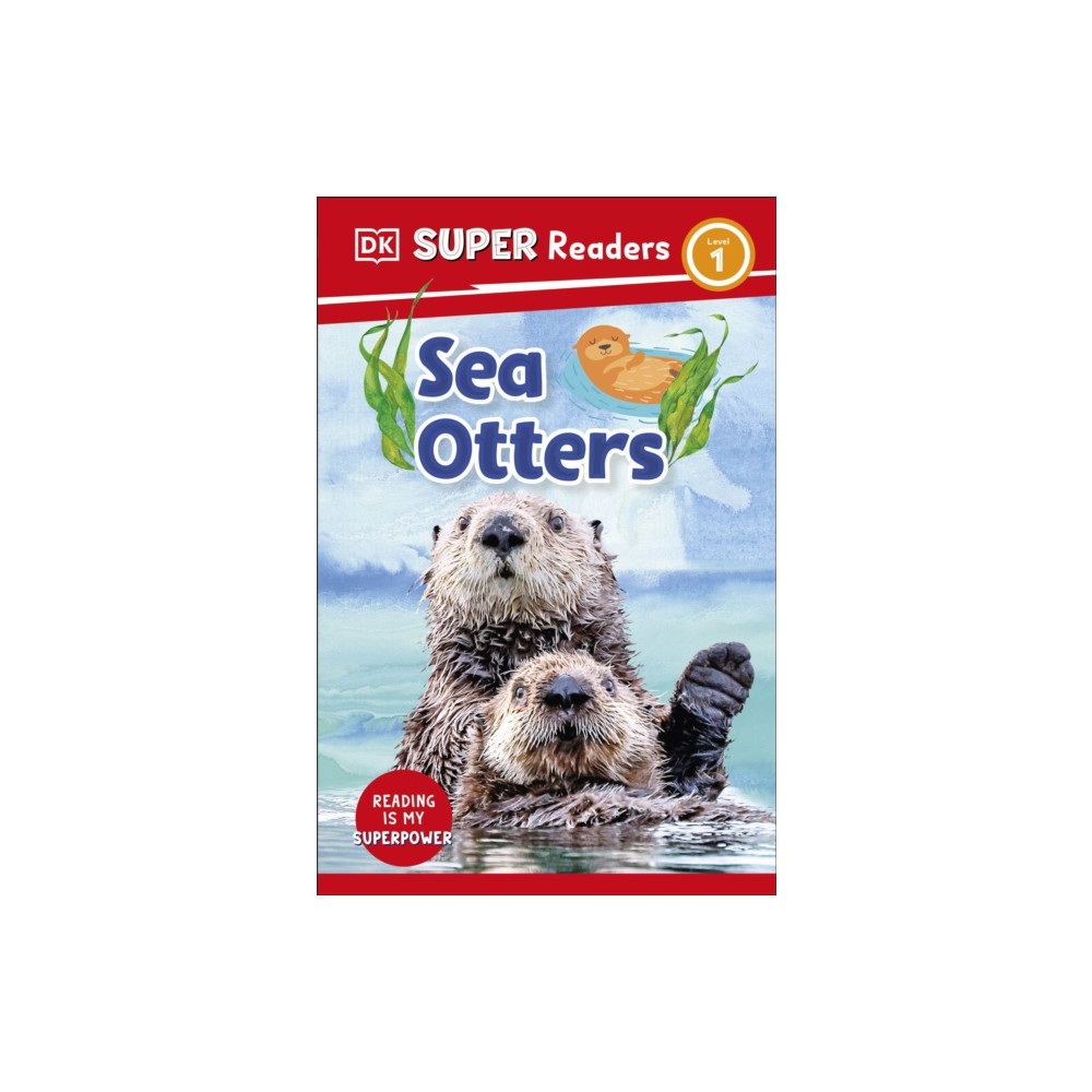 Produktbild för DK Super Readers Level 1 Sea Otters (häftad, eng)