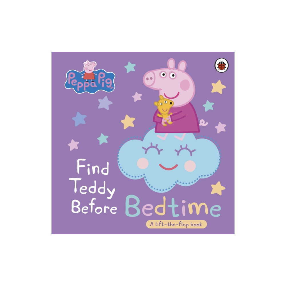 Produktbild för Peppa Pig: Find Teddy Before Bedtime (bok, board book, eng)
