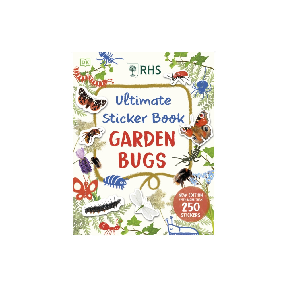 Produktbild för RHS Ultimate Sticker Book Garden Bugs (häftad, eng)