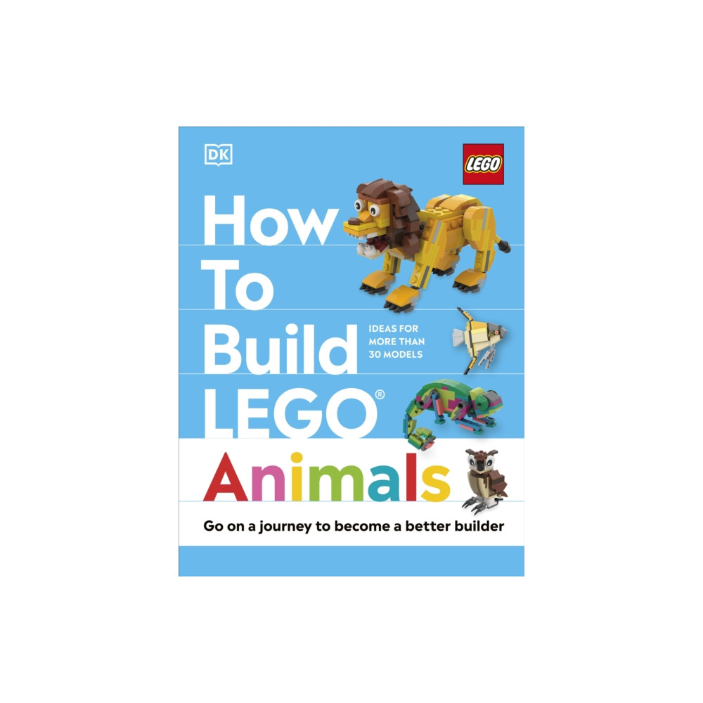 Produktbild för How to Build LEGO Animals (inbunden, eng)
