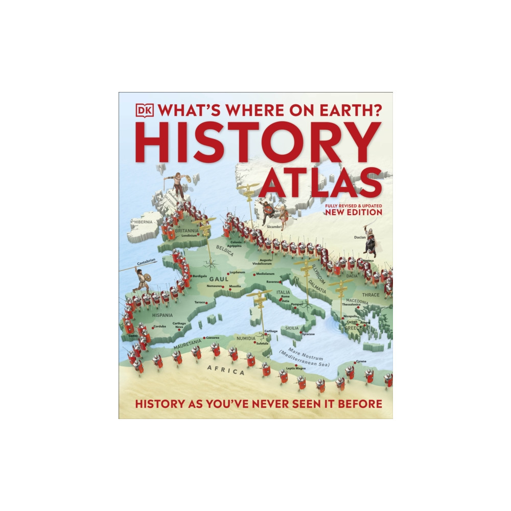 Produktbild för What's Where on Earth? History Atlas (inbunden, eng)