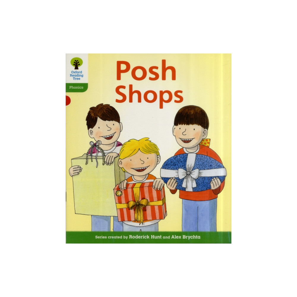 Produktbild för Oxford Reading Tree: Level 2: Floppy's Phonics Fiction: Posh Shops (häftad, eng)