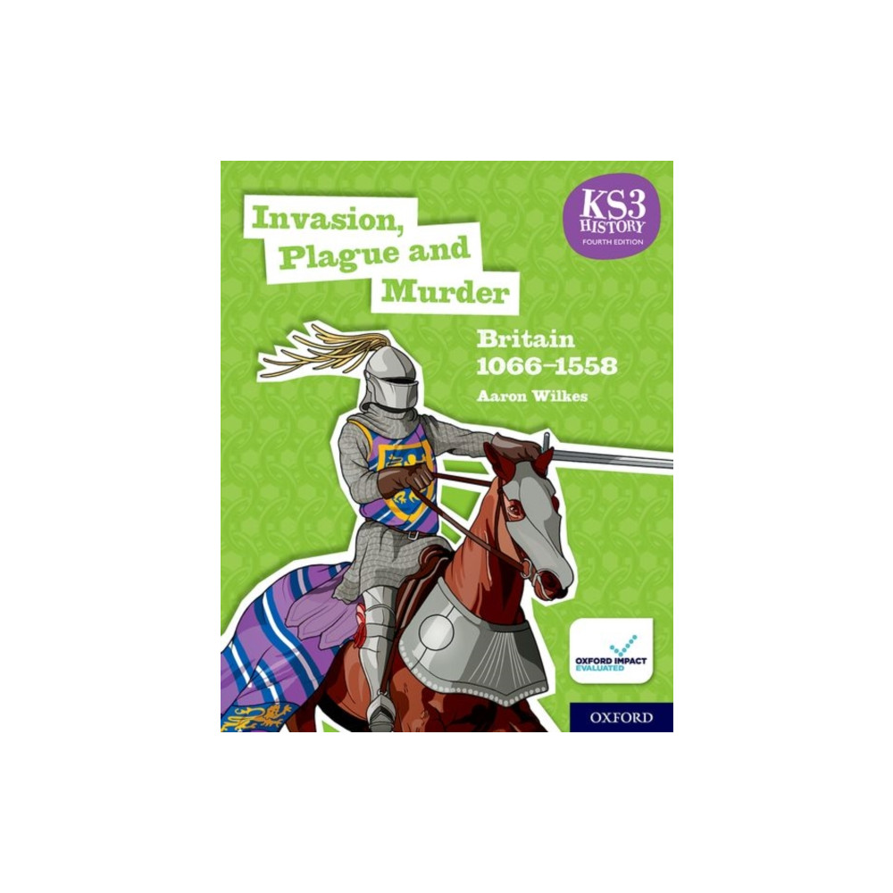 Produktbild för KS3 History 4th Edition: Invasion, Plague and Murder: Britain 1066-1558 Student Book (häftad, eng)