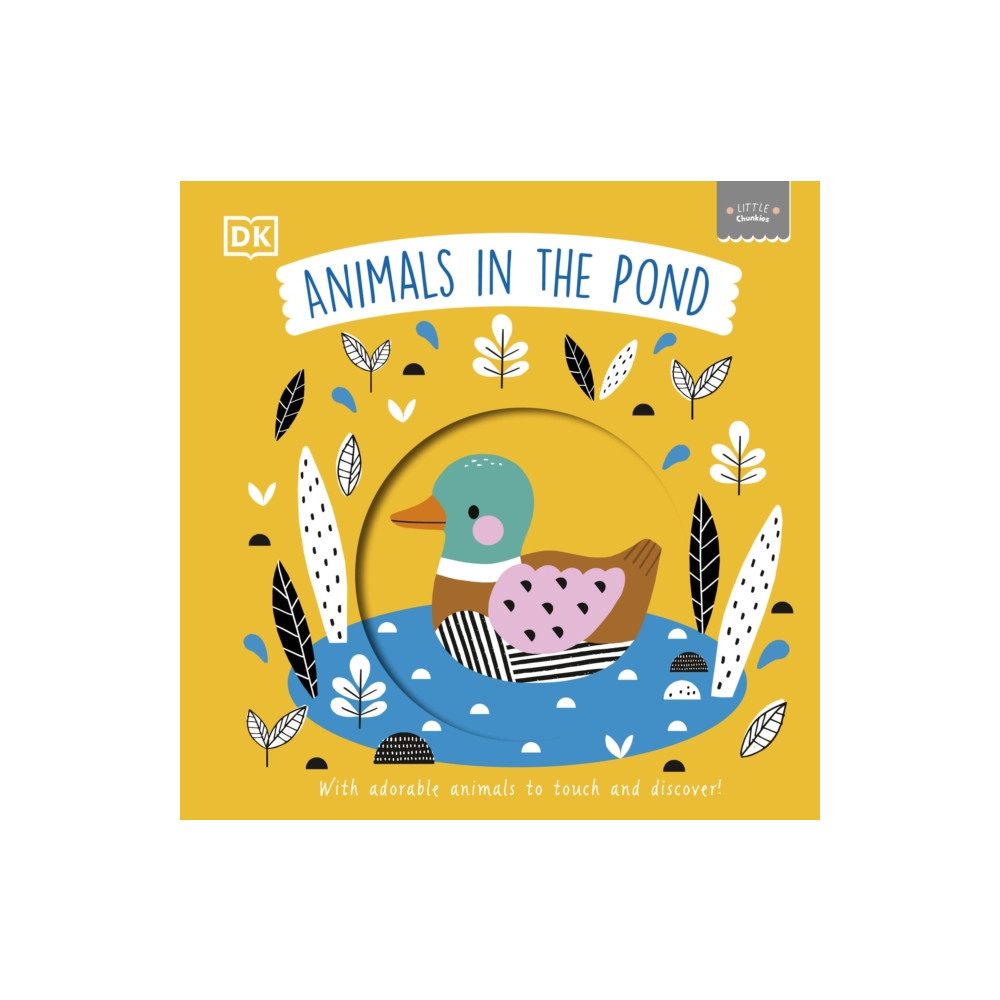 Produktbild för Little Chunkies: Animals in the Pond (bok, board book, eng)