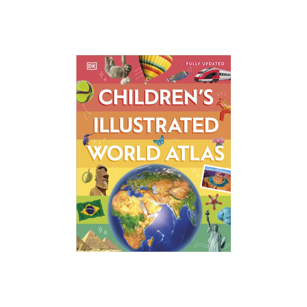 Produktbild för Children's Illustrated World Atlas (inbunden, eng)