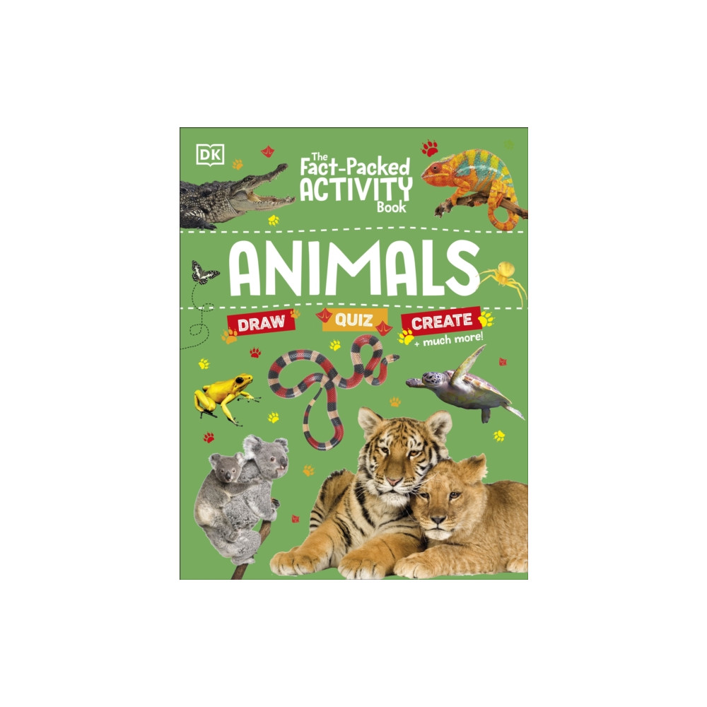 Produktbild för The Fact-Packed Activity Book: Animals (häftad, eng)