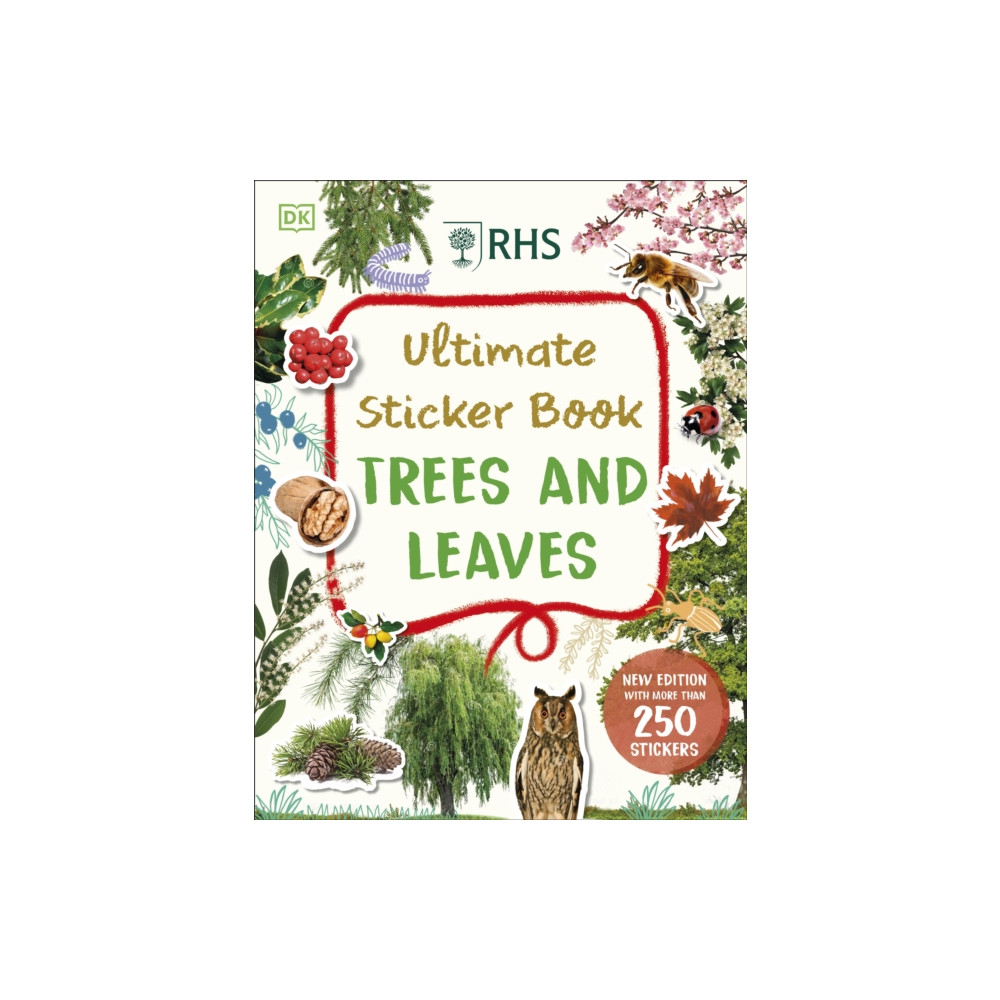 Produktbild för RHS Ultimate Sticker Book Trees and Leaves (häftad, eng)
