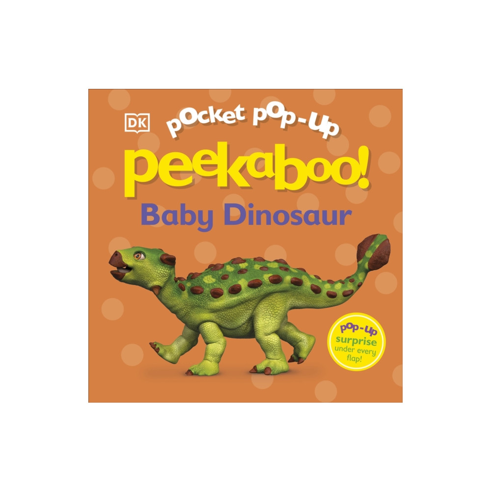 Produktbild för Pocket Pop-Up Peekaboo! Baby Dinosaur (bok, board book, eng)