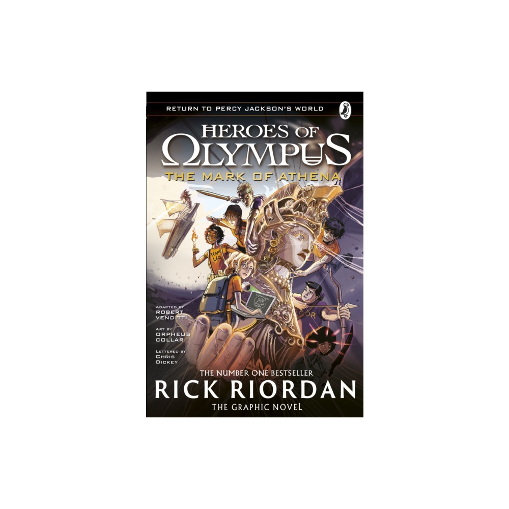 Produktbild för The Mark of Athena: The Graphic Novel (Heroes of Olympus Book 3) (häftad, eng)