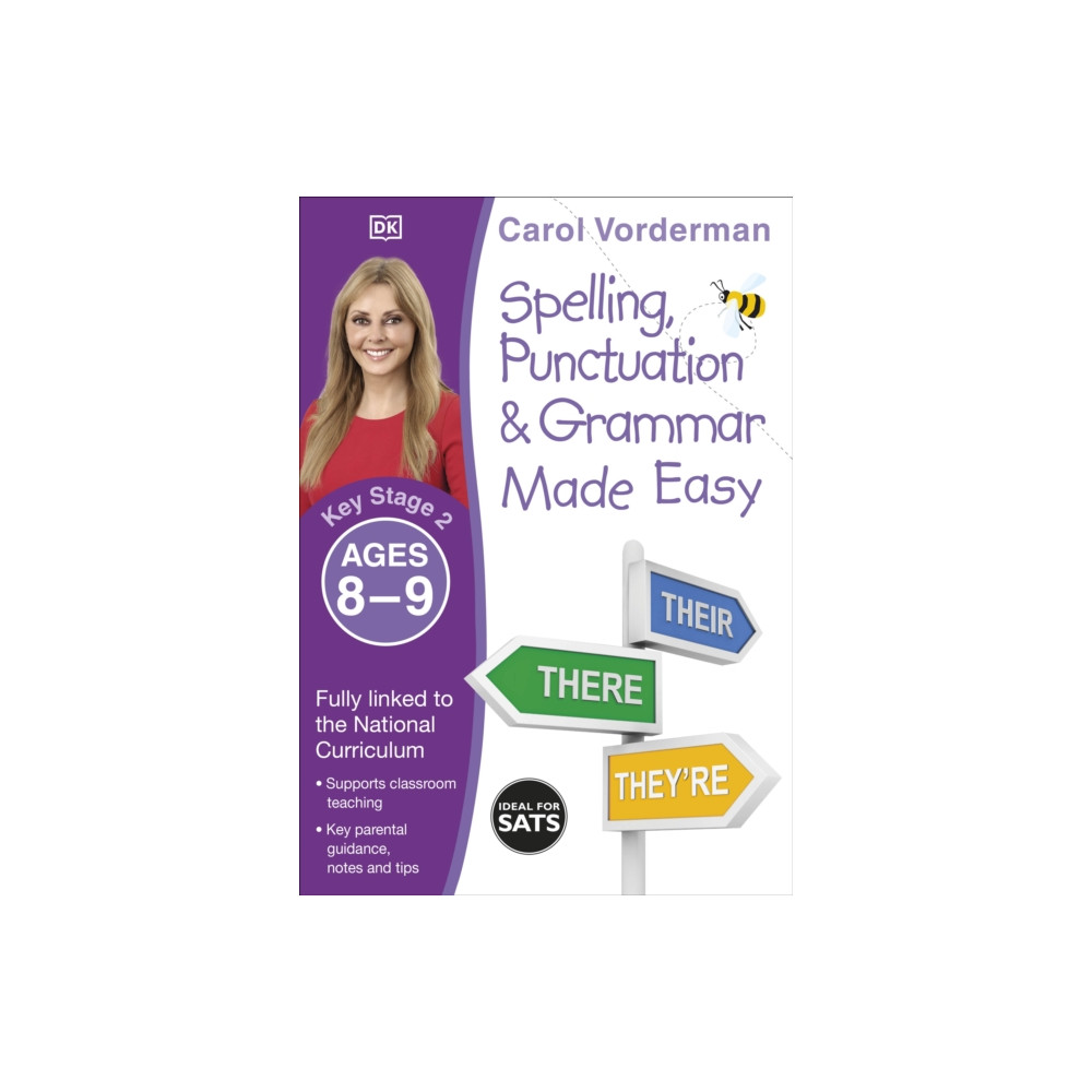 Produktbild för Spelling, Punctuation & Grammar Made Easy, Ages 8-9 (Key Stage 2) (häftad, eng)