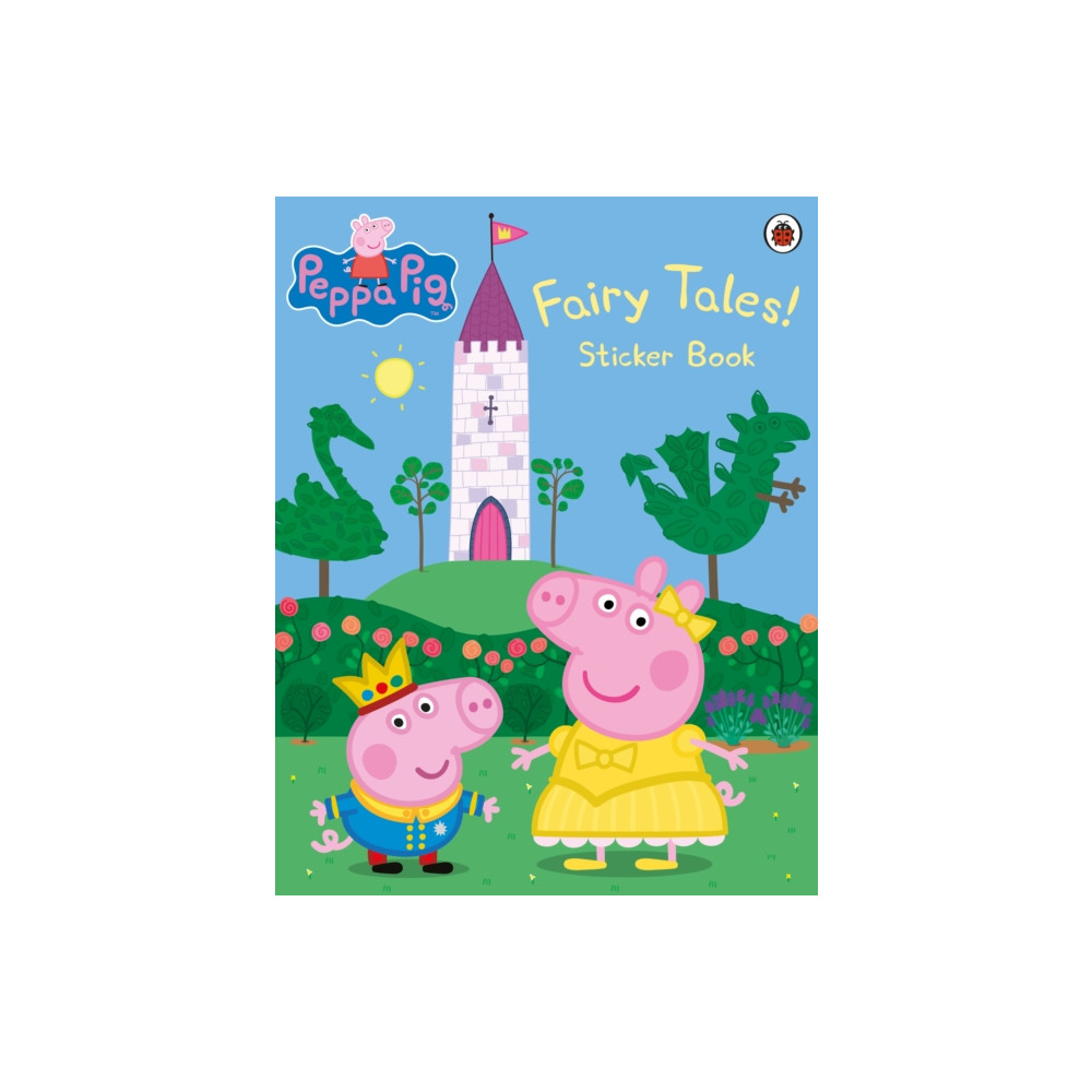 Produktbild för Peppa Pig: Fairy Tales! Sticker Book (häftad, eng)