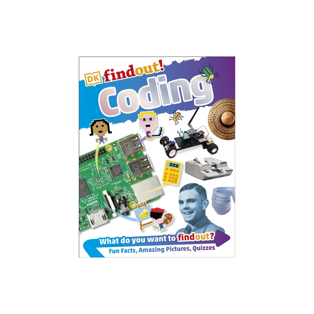Produktbild för DKfindout! Coding (häftad, eng)