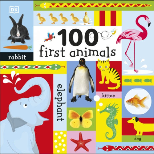 Dorling Kindersley Ltd 100 First Animals (bok, board book, eng)