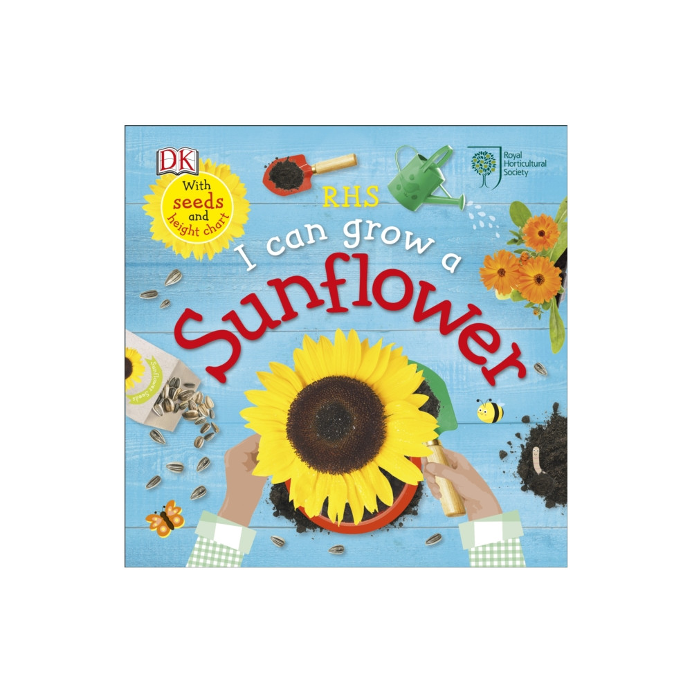 Produktbild för RHS I Can Grow A Sunflower (bok, board book, eng)