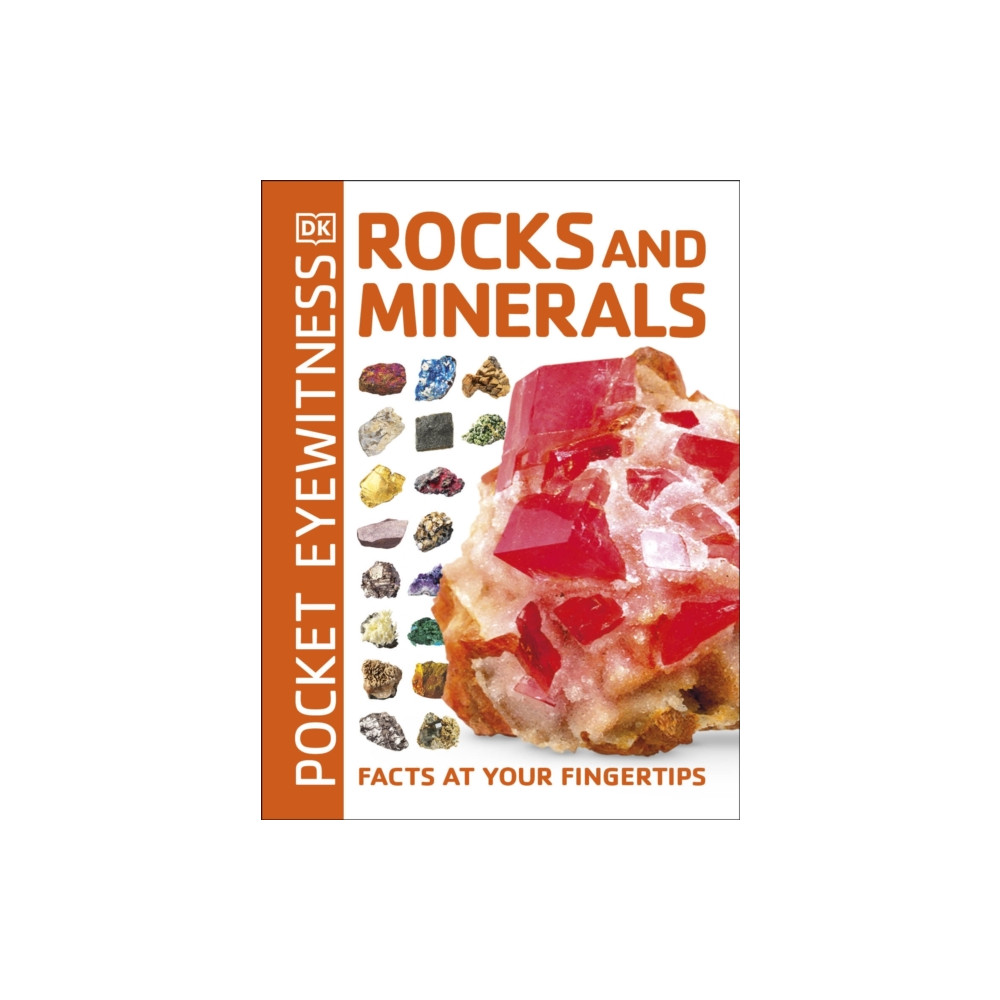 Produktbild för Pocket Eyewitness Rocks and Minerals (häftad, eng)