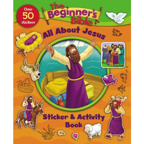 Zondervan The Beginner's Bible All About Jesus Sticker and Activity Book (häftad, eng)