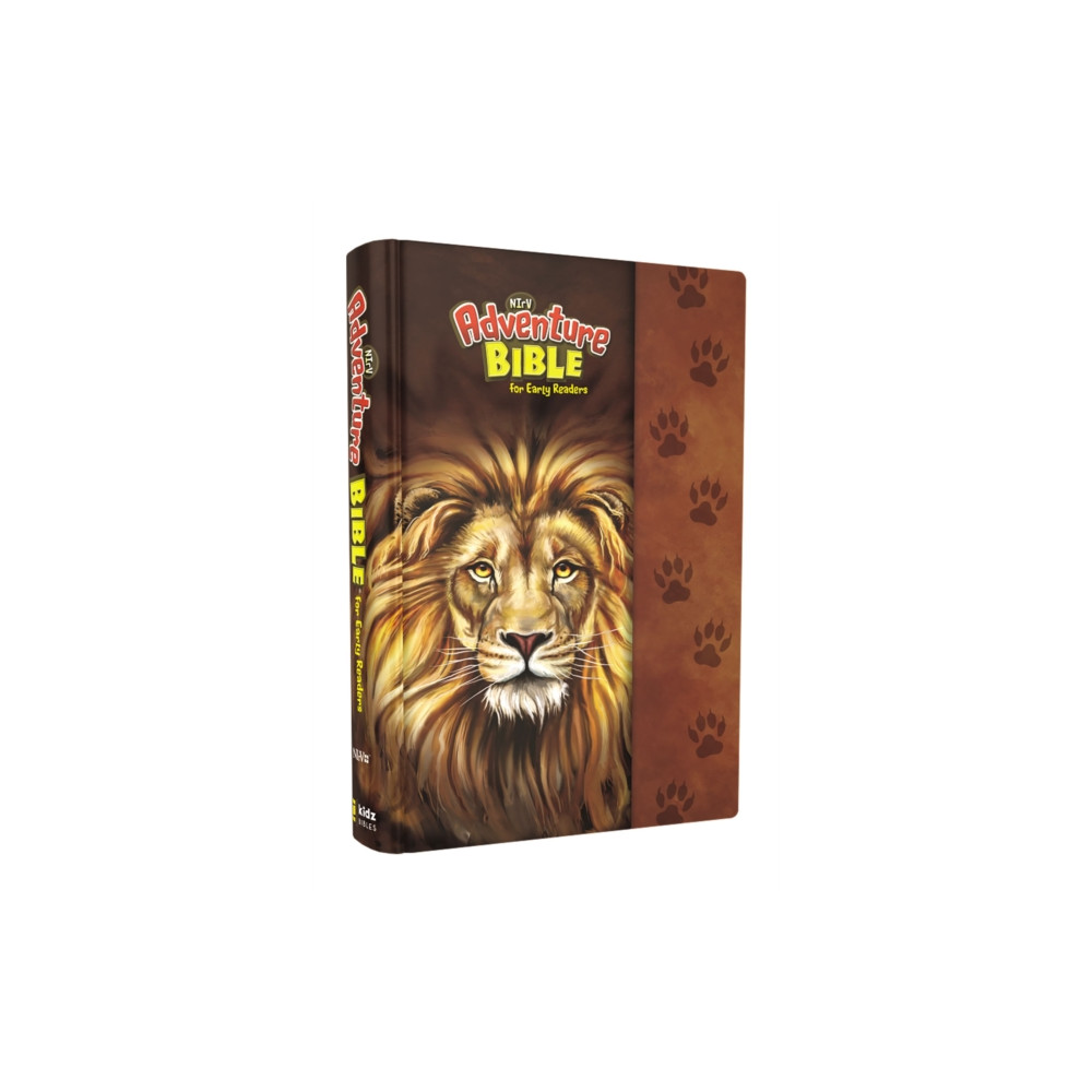 Produktbild för NIrV, Adventure Bible for Early Readers, Hardcover, Full Color, Magnetic Closure, Lion (inbunden, eng)
